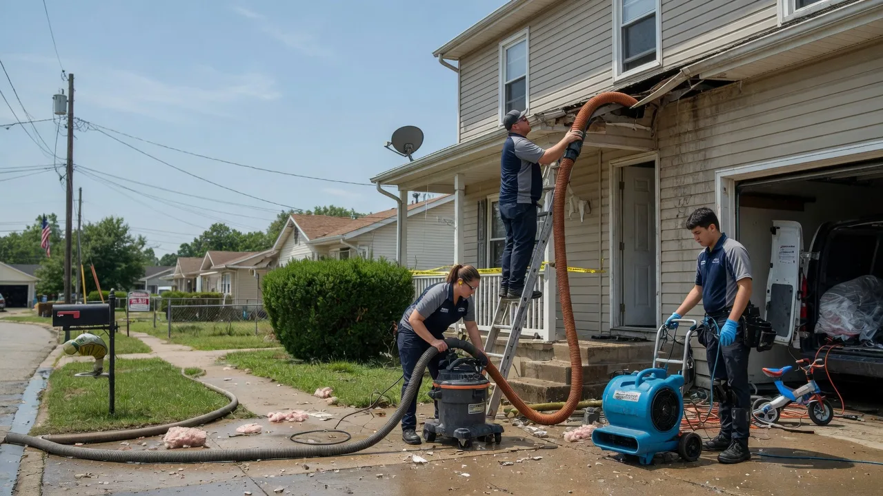 Water Damage Restoration in Brookport, IL near me